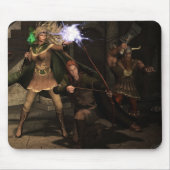 "Gehen Zeit" Mousepad (Vorne)