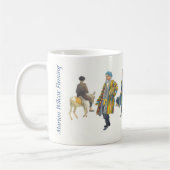 Gehen, - Zentralasien zu vermarkten Kaffeetasse (Links)