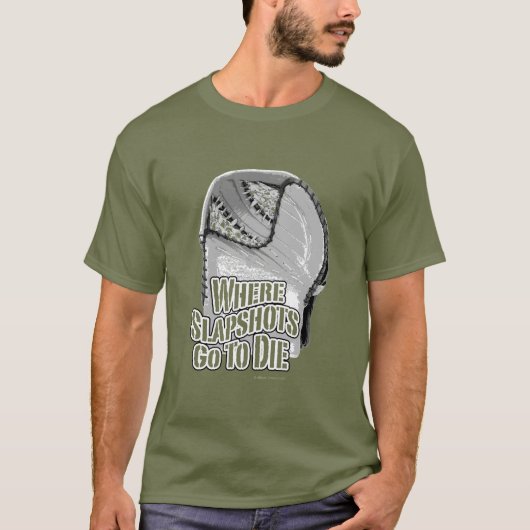 Gehen zu wo Slapshots, die (Hockey) T-Shirt (Vorderseite)