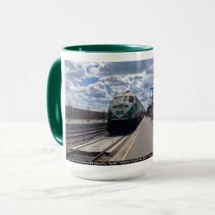 GEHEN Zug-Himmel-Tasse Tasse