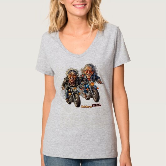 Gehen zum Bummel T-Shirt (Vorderseite)