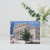 Gehen zum Feldmuseum Postkarte (Stehend Vorderseite)