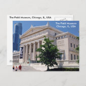 Gehen zum Feldmuseum Postkarte (Vorne/Hinten)