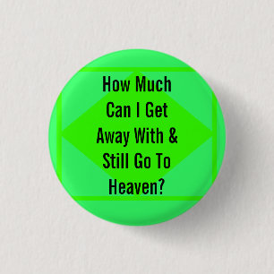 Gehen zum Himmel Button