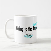 Gehen zum Strand Kaffeetasse (Links)