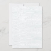 Gehen zur Kapellen-Hochzeits-Einladung Einladung (Rückseite)