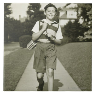 Gehen zur Schule Fliese