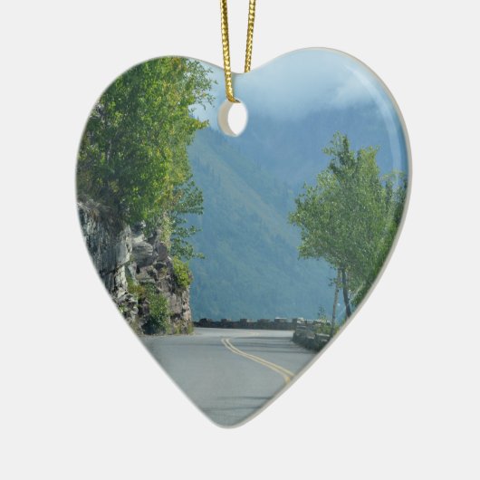 Gehen zur Sun-Straße Keramik Ornament (Links)