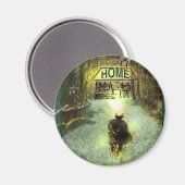 GEHEND ZUHAUSE MAGNET (Vorderseite/Rückseite)