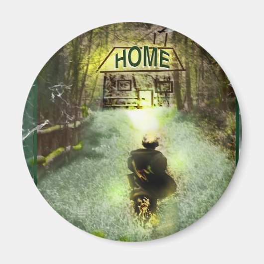 GEHEND ZUHAUSE MAGNET (Vorne)