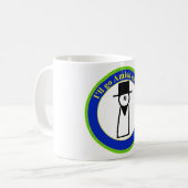 Gehende Amische Kaffeetasse (Vorderseite Links)