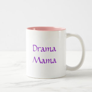 Gehende Drama-Pastellmasken, Drama-Mutter Zweifarbige Tasse