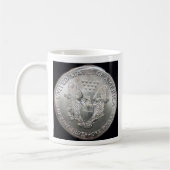 "Gehende Freiheits-Tasse Kaffeetasse (Links)