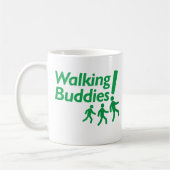 GEHENDE FREUNDE Motivation zum zu gehen Kaffeetasse (Links)