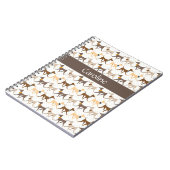 Gehende Jagdhunde Notizblock (Linke Seite)