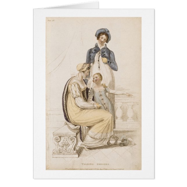 Gehende Kleider, Modegeck von Ackermanns bezüglich (Vorne)
