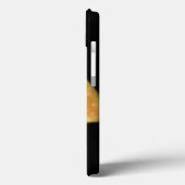 Gehende Krähe und super Vollmond Case-Mate iPhone Hülle (Rückseite / Links)