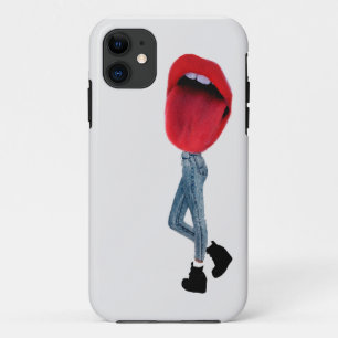 Gehende Lippen Case-Mate iPhone Hülle