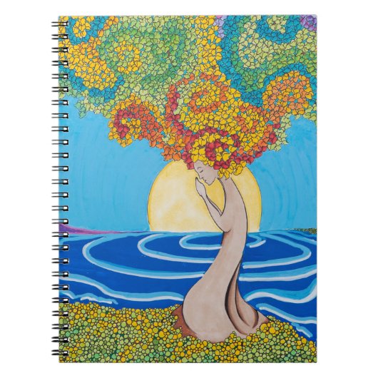 Gehende Meditation Notizblock (Vorderseite)