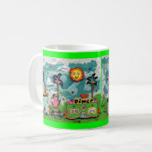 gehende Plätze Kaffeetasse (Vorderseite Links)