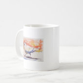 Gehende Taube Trasierra 1998 Kaffeetasse (Vorderseite Links)