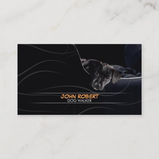 Gehende Visitenkarte des stilvollen (Vorderseite)