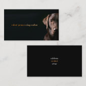 Gehende Visitenkarte des stilvollen (Vorne/Hinten)