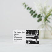 Gehender Hund - Haustier-sitzende Visitenkarte (Stehend Vorderseite)