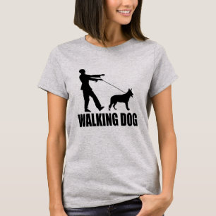 Gehender Hund T-Shirt