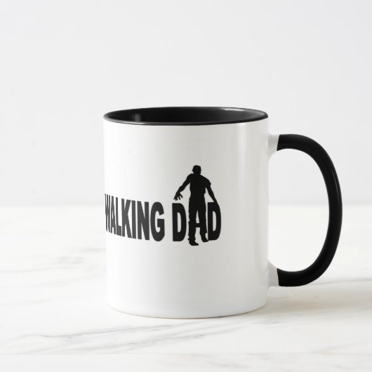 Gehender Vater (Zombie) Tasse (Rechts)