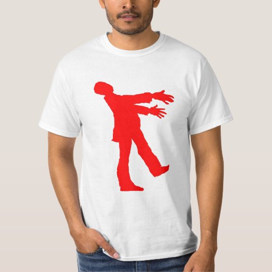 Gehender Zombie-T - Shirt (Vorderseite)