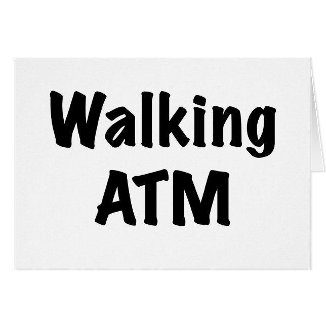 Gehendes ATM (Vorderseite (Horizontal))