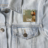 Gehendes Gehen gegangen Button (Beispiel)