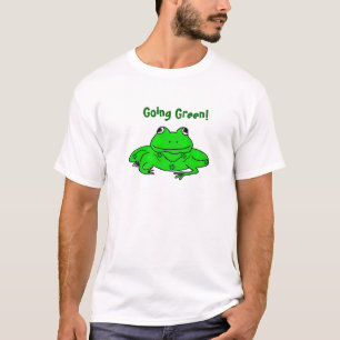 Gehendes Grün! Frosch-Shirt T-Shirt