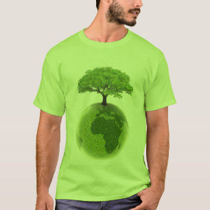 Gehendes Grün T-Shirt