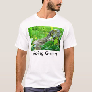 gehendes Grün T-Shirt