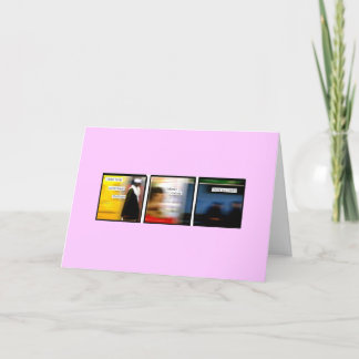 Gehendes Kommando auf Ihrem Geburtstag Karte