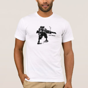 Gehendes Kommando-T-Shirt T-Shirt