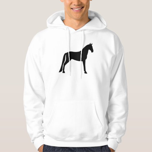 Gehendes Pferd Tennessees Hoodie (Vorderseite)