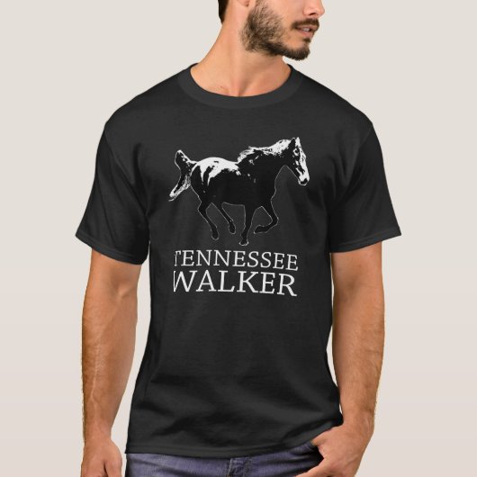 gehendes Pferd Tennessees T-Shirt (Vorderseite)