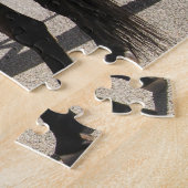 Gehendes Pferd Tennessees u. Pferdeanhänger Puzzle (Seite)