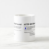 Gehirn 404 nicht gefunden kaffeetasse (Mittel)