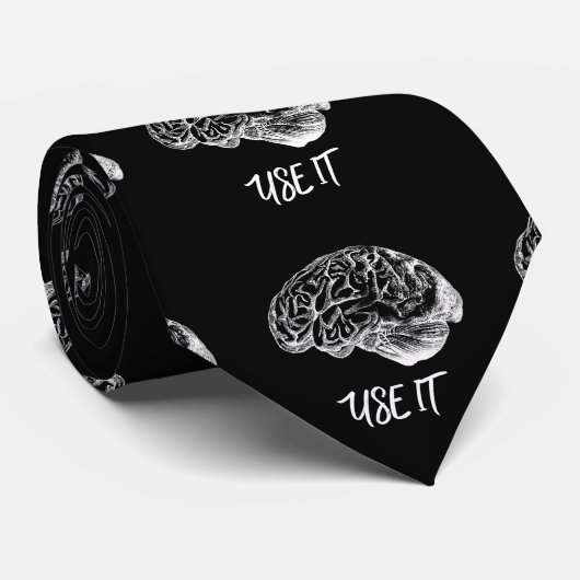 Gehirn-Anatomie - verwenden Sie sie Krawatte (Gerollt)