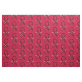Gehirn-Aneurysma-Bewusstsein Stoff (Fat Quarter (45,7 x 55,9 cm))