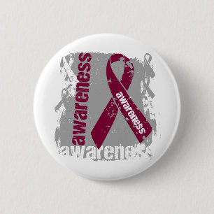 Gehirn-Aneurysma-Bewusstseins-Schmutz-Band Button