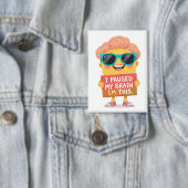 Gehirn auf Pause: Das bin ich! Jetzt Button (Insitu)