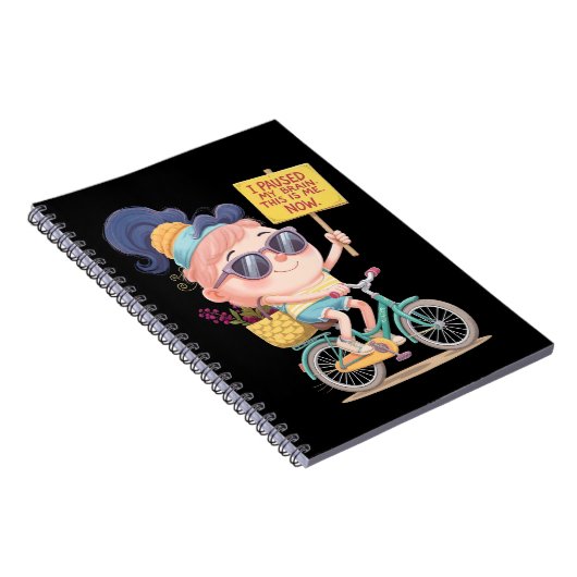 Gehirn auf Pause: Das bin ich! Jetzt Notizblock (Rechte Seite)