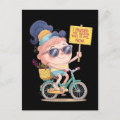 Gehirn auf Pause: Das bin ich! Jetzt Postkarte (Vorderseite)