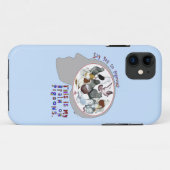 Gehirn auf Tauben Case-Mate iPhone Hülle (Rückseite (Horizontal))