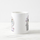 Gehirn auf Tauben Kaffeetasse (Mittel)